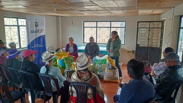 MAG ECUADOR fortalece la producción ganadera en la provincia del Azuay 