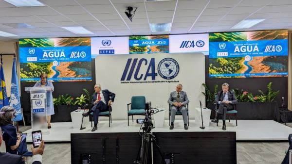 Los diálogos regionales del agua de américa latina y el caribe comenzaron en la sede del iica con un fuerte llamado a combatir las brechas en el acceso a un recurso esencial para la vida y el desarrollo sostenible