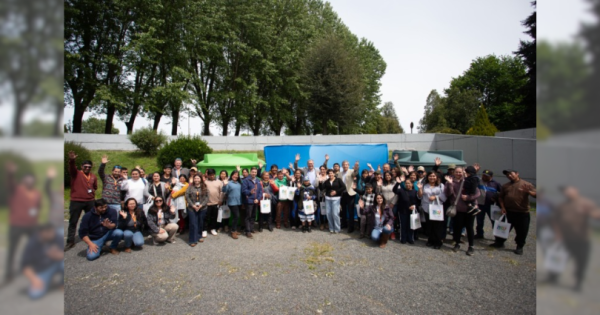 Entrega de 35 estanques de aguas lluvias a familias rurales