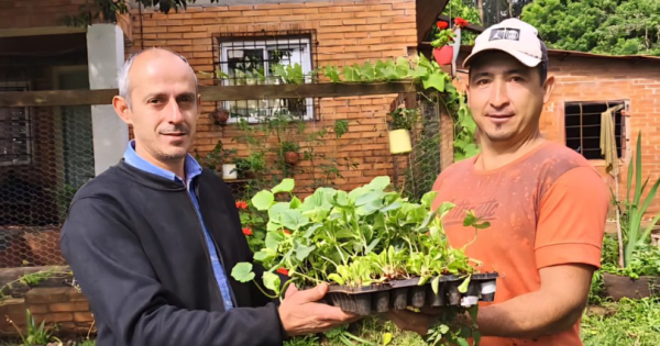 Visita técnica del Ministerio de Agricultura Familiar
