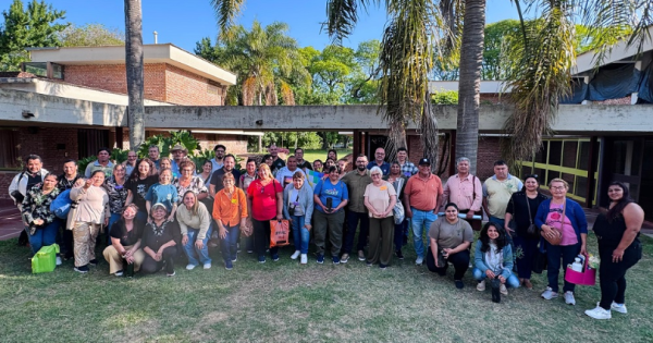 Encuentro de organizaciones de la agricultura familiar del norte santafesino organizado por INCUPO, FUNDAPAZ