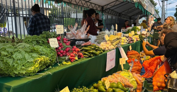 Dos ferias simultáneas de agricultura familiar