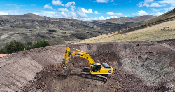 Gore Hace Posible La Construcción De 15 Reservorios En Santiago De Chuco