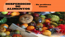 Desperdicio de alimentos